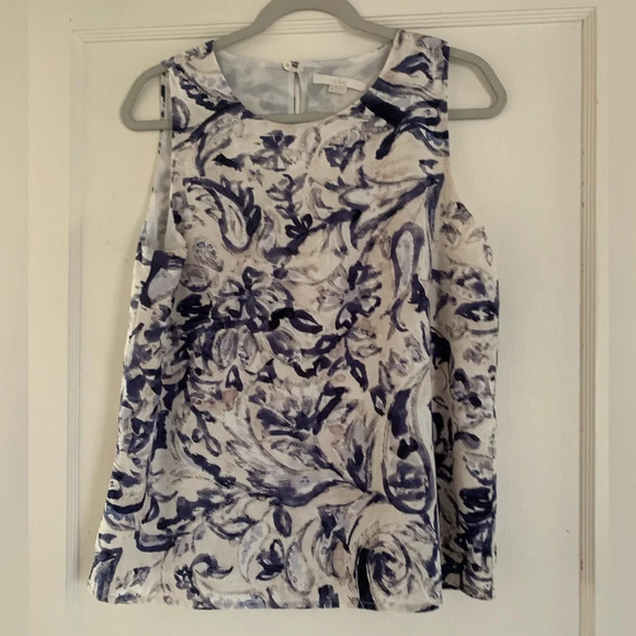 LNC C&E Breezy Sleeveless Top - Size Large - Picture 1 of 8